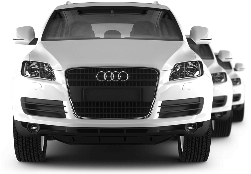 Photo of aligned cars